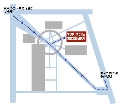 大学構内案内図